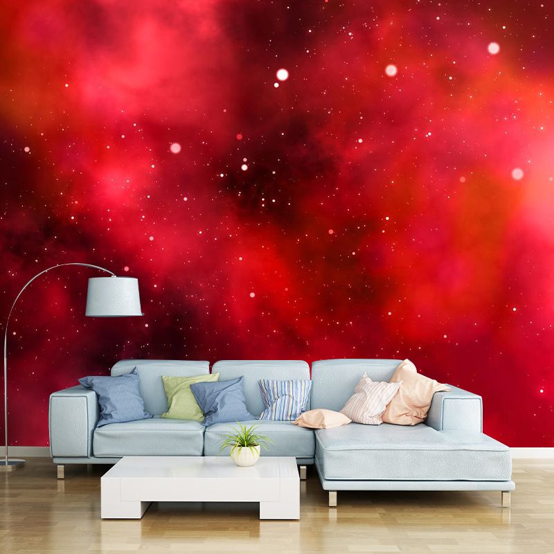 Universe Mural Wallpaper Contemporary Style Wall Covering for Home Decor