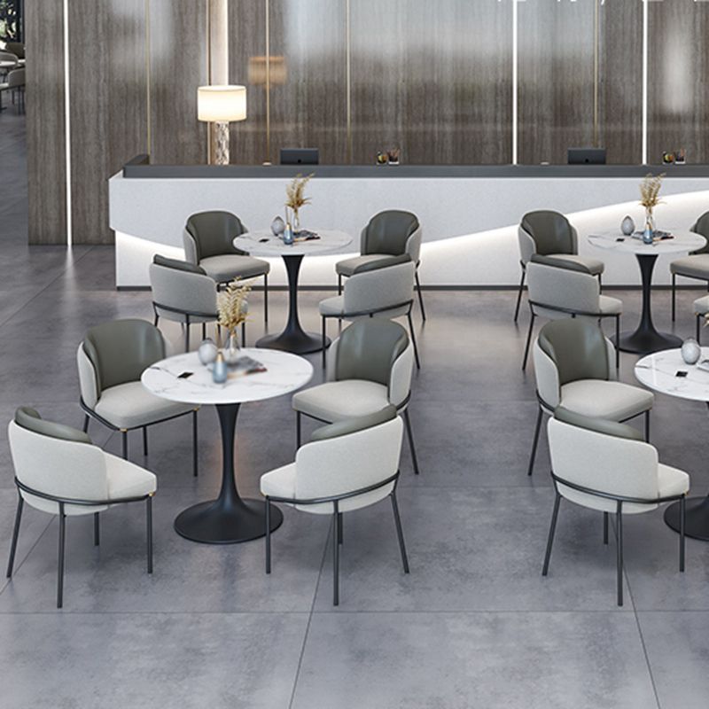 Modern Faux Marble Dining Room Set 1/2/3/5 Pieces Dining Furniture Set /Separate Items