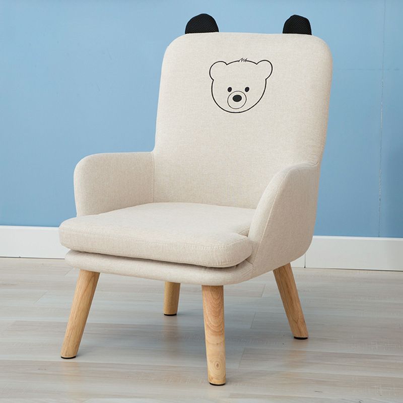 Linen Chair 18.5" L x19.6" W x28.3" H Arms Included Chair for Living Room