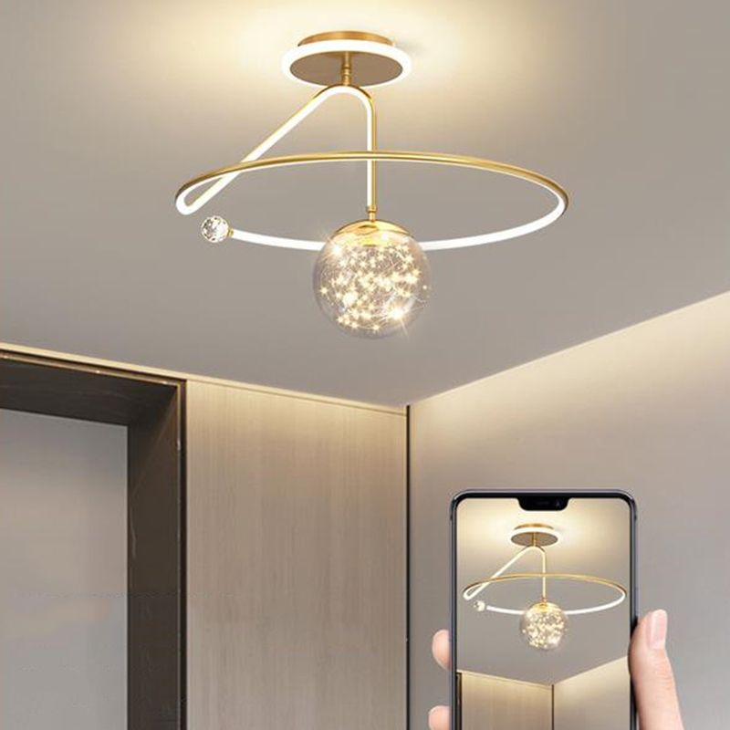 Forme de balle LED PLADIER LAMPLE MODER