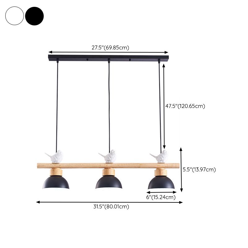Unique Shape Hanging Ceiling Light Modern Pendant Lighting Fixtures for Living Room