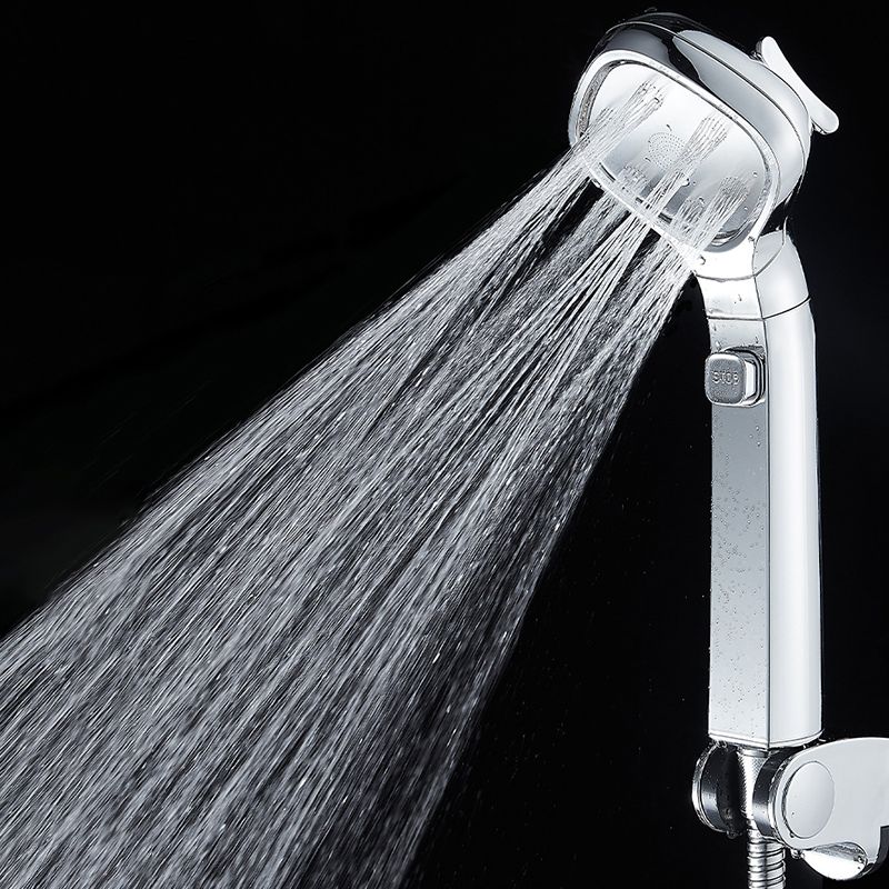 Modern Plastic Shower Head Wall-mounted Shower Head with Adjustable Water Flow