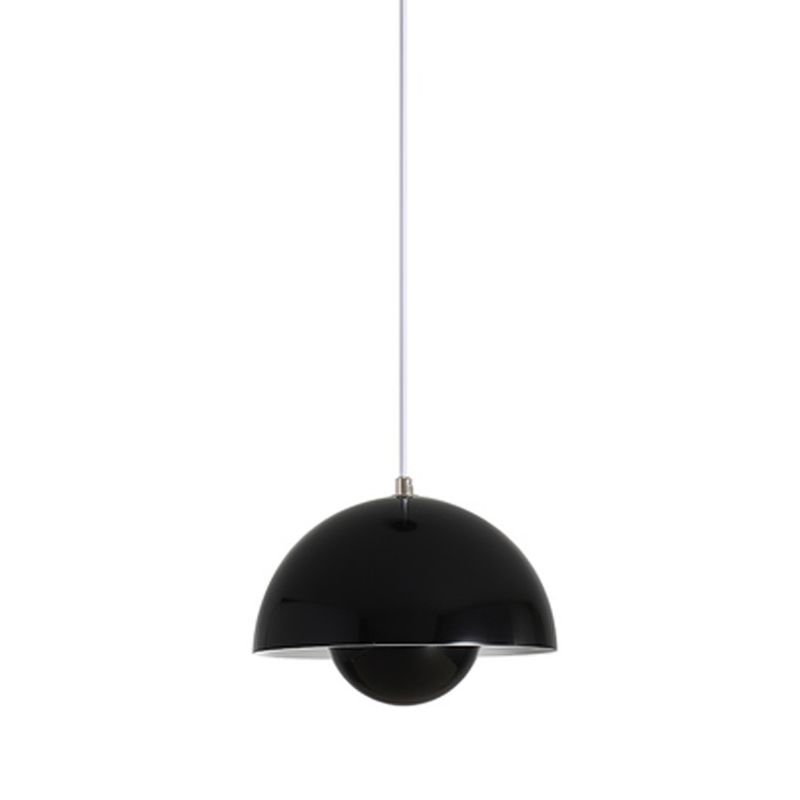Modern Nordic Geometric Pendant Light Wrought Iron Macaron Hanging Lamp for Interior Spaces