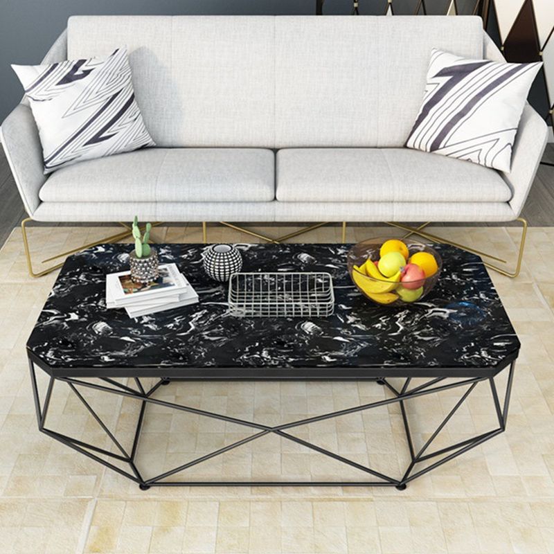 Frame Base Rectangular Modern Style Rock Plate Table Plate Metal Bottom Frame Coffee Table