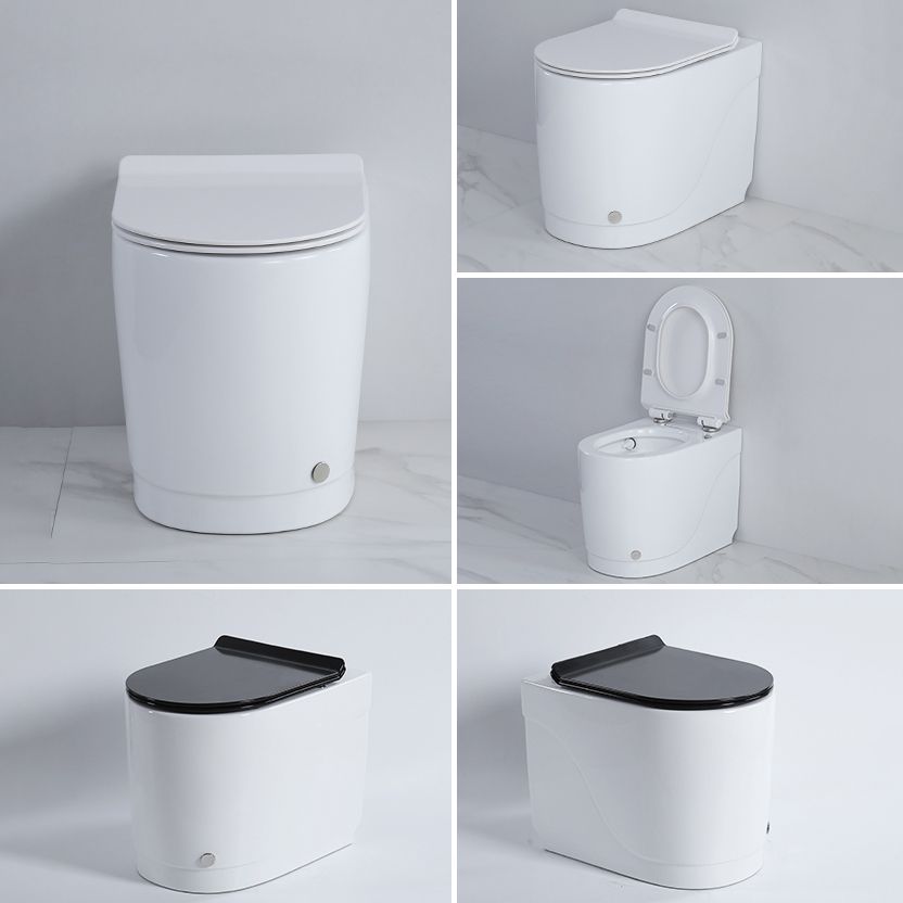 Floor Mounted Toilet One-Piece Toilet ABS Contemporary Flush Toilet