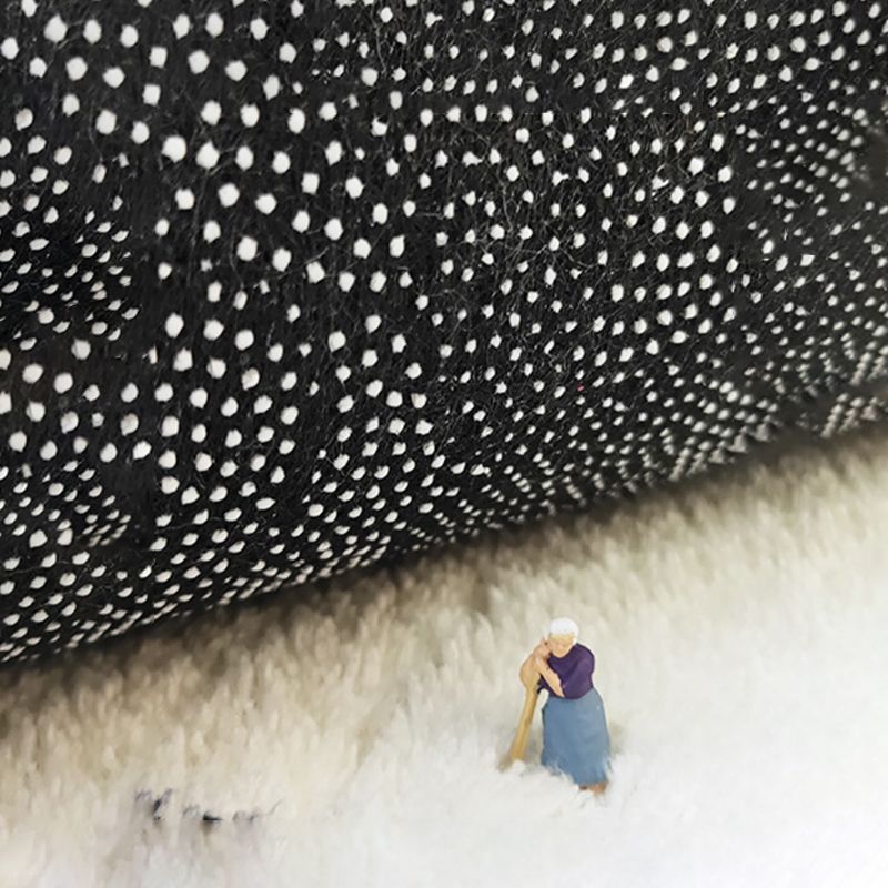 Simple Line Color Block Rug Living Room Bedroom Non-slip Carpet Stain Resistant Rug