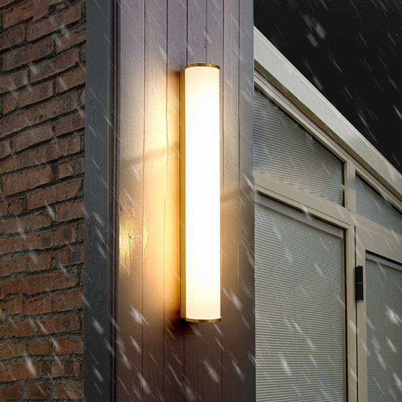 Contemporary Style Wall Mount Lamp Glass Wall Sconce Light for Living Room