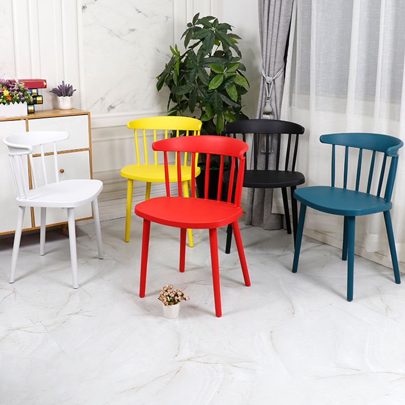 Contemporary Dining Room Chair Plastic Side Chair for Home Use