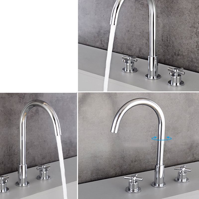 Traditional Style Roman Tub Faucet Copper Deck-Mount Roman Tub Faucet