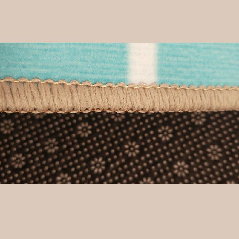 Veelkleurige vintage tapijten polyester tapijt bloemenprint binnen tapijt niet-slip steun voor woonkamer