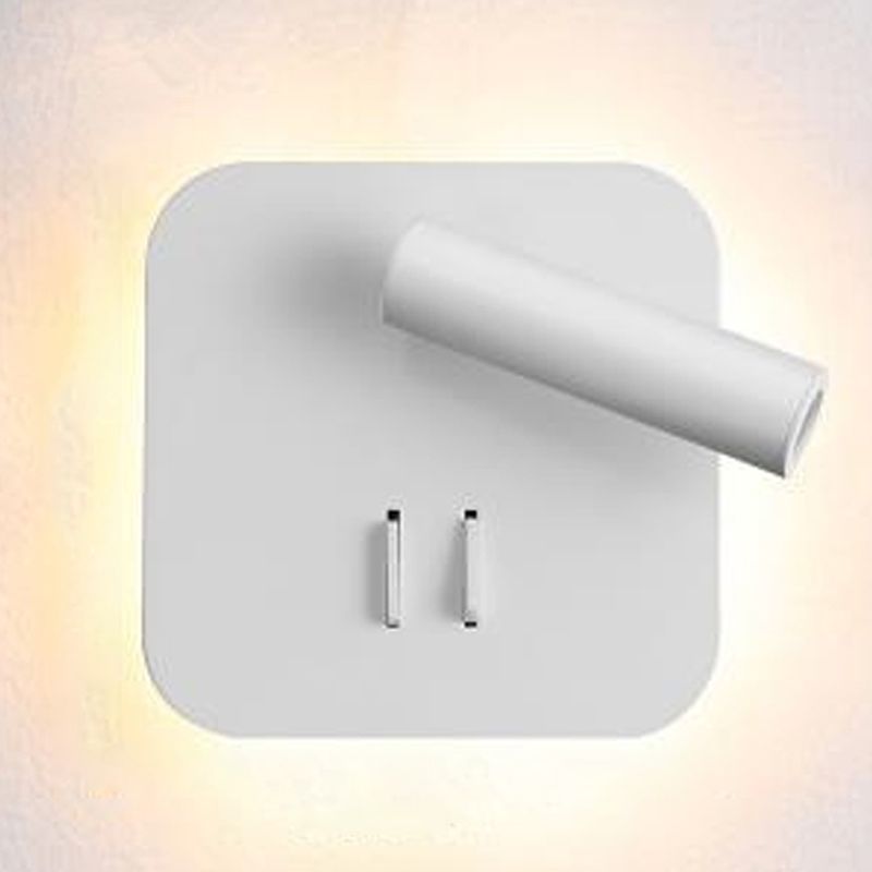 Modern Wall Sconce Simple LED Wall Mount Lamp with Acrylic Shade for Living Room