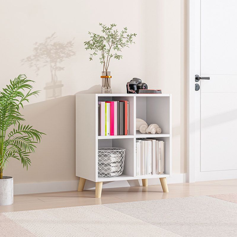 Cube Shelf Bookcase Engineered Wood Bookshelf for Study Room