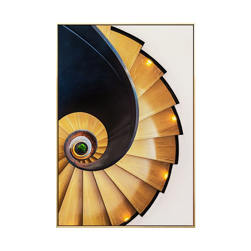 Moderne draaitrap canvas pastelkleurige slaapkamer wanddecoratie, meerdere maten