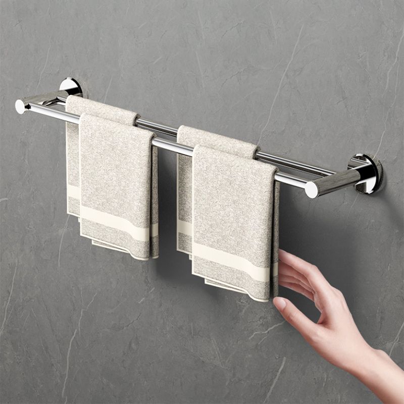 Modern Bathroom Accessory Kit Bath Shelf Stainless Towel Bar Steel Bathroom Set