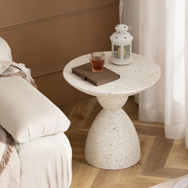 Metal Pedestal Coffee Table Contemporary White Coffee Cocktail Table