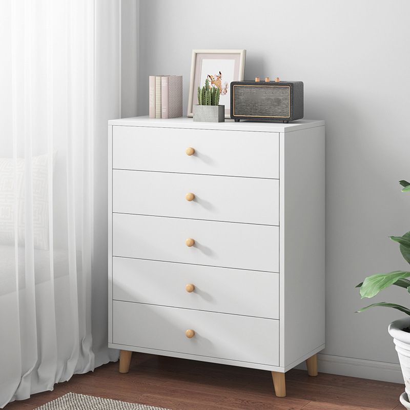 Modern & Contemporary Accent Chest with Drawers and Straight Legs