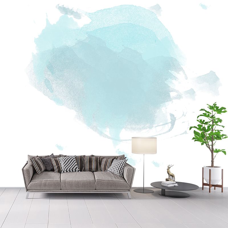 Abstract Illustration Mural Wallpaper Environment Friendly Bedroom Wall Mural