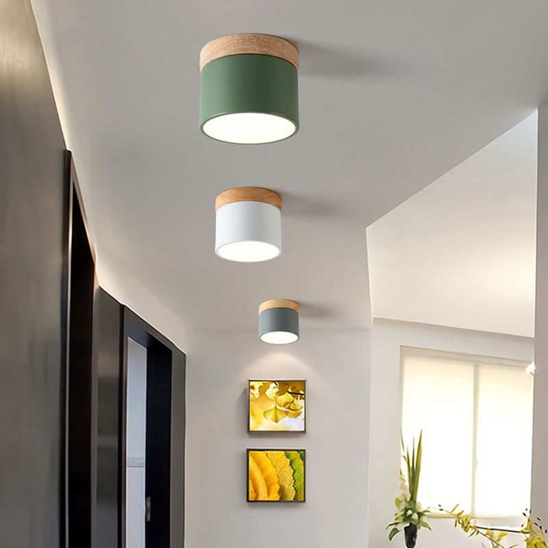 Cilinderslaapkamer Inbouwverlichting Simplistisch Metallic Simplistisch LED-inbouwarmatuur