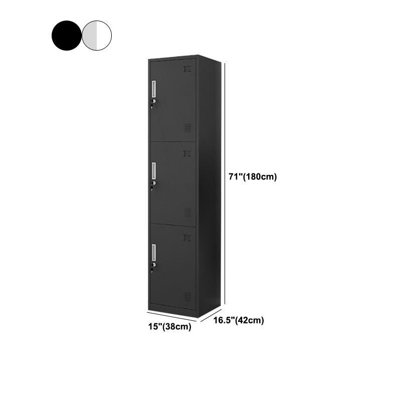 Metal Contemporary Wardrobe Armoire Hinged Wardrobe Cabinet for Home