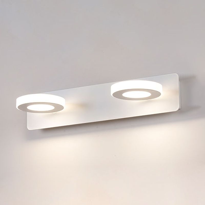 Lumo moderno a specchio a più head Stile moderno semplice lampada da toeletta per il bagno