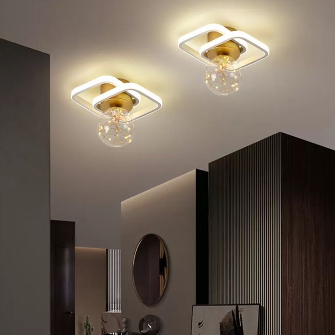 Modern LED Light Flush Mount Light Multiple Light Living Room Light Bedroom Light Bar Light