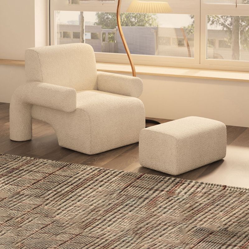 Arm Chair Recessed Arms Included Chair for Living Room, 35.43" Wide