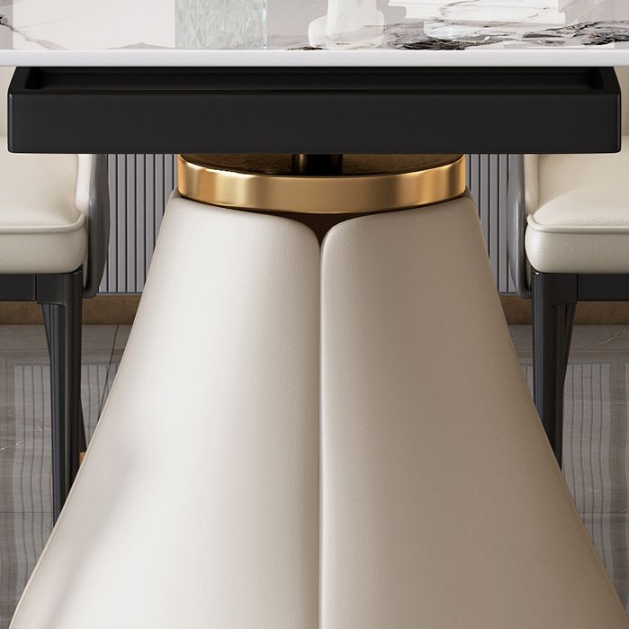 Contemporary Dining Room Table and Chair Set 1/7 Pieces Dining Table Set