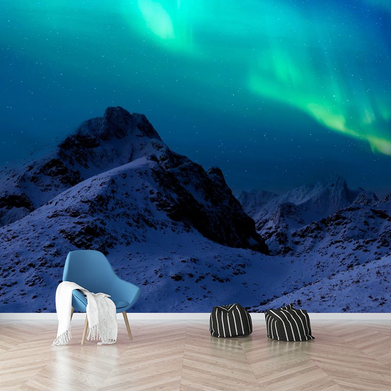 Contemporary Aurora Mural Wall Paper Home Decorations for Kitchen Living Room