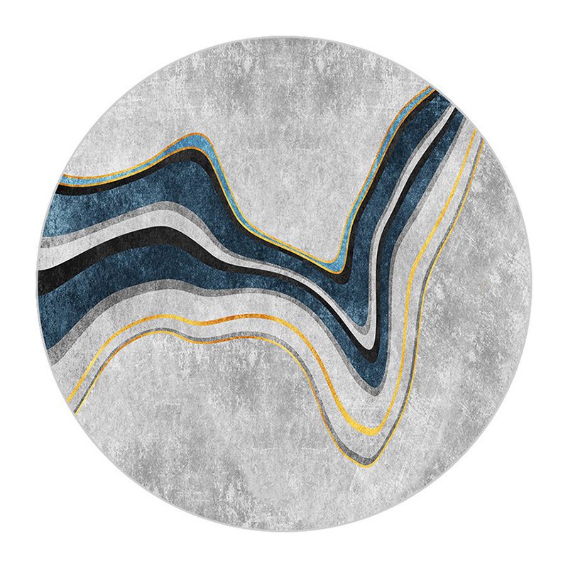 Goud modern tapijt mengsellijn indoor tapijt vlek resistent gebied tapijt voor woonkamer