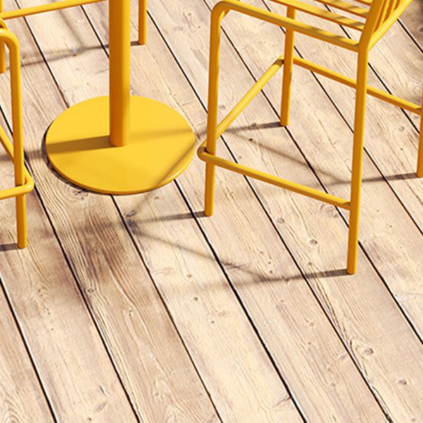 1/3/4 Pieces Industrial Round Bar Table Set Pub Table with Metal Pedestal