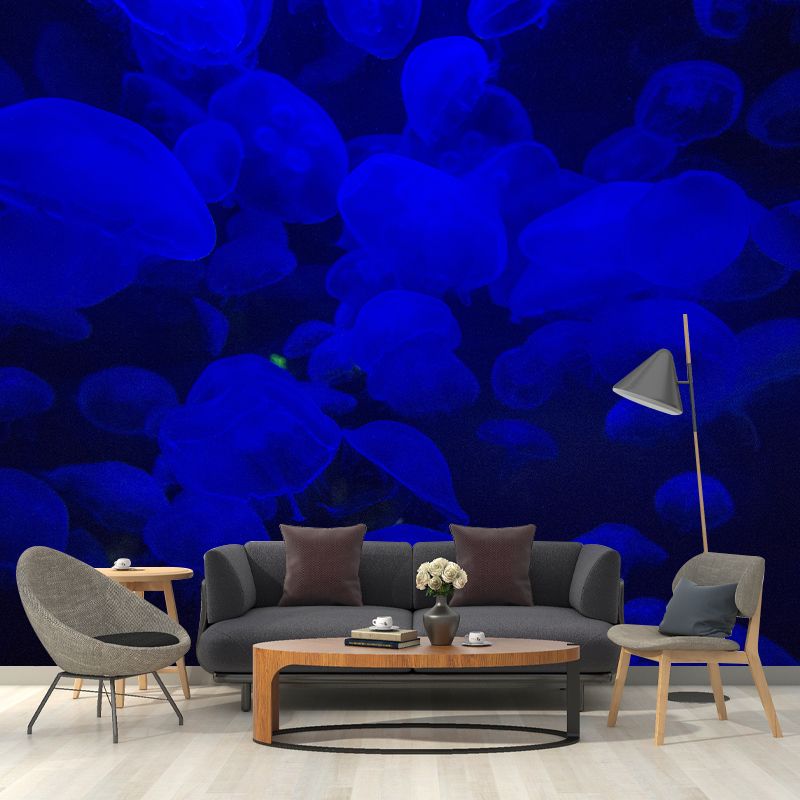 Sea Creatures Murals Moisture Resistant Contemporary Sleeping Room Wall Decoration