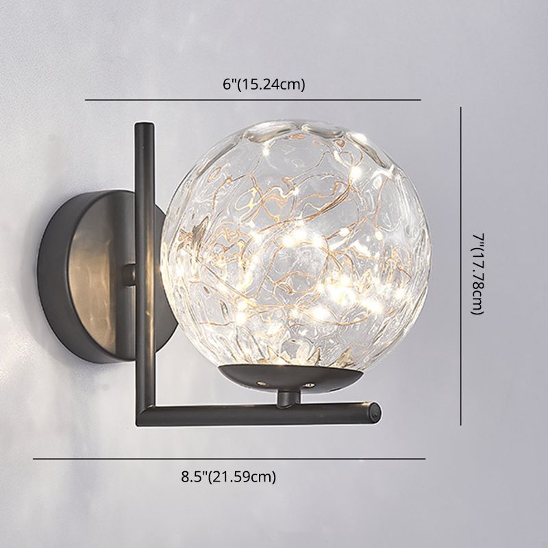 1 Head Ambient Lighting Wall Light Sconce Creative Star Light Wall Lamp for Bedroom