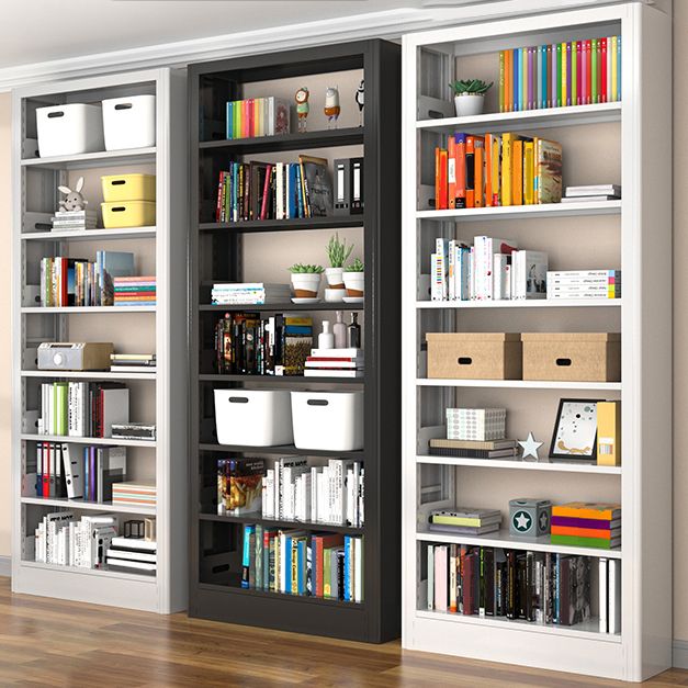 Urban Open Back Shelf Bookcase Standard Steel Bookshelf for Study Room