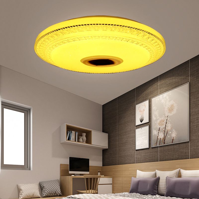 Moderne Unterputz-Deckenleuchte Lichttelefonsteuerung Licht Foyer Licht Shop Licht