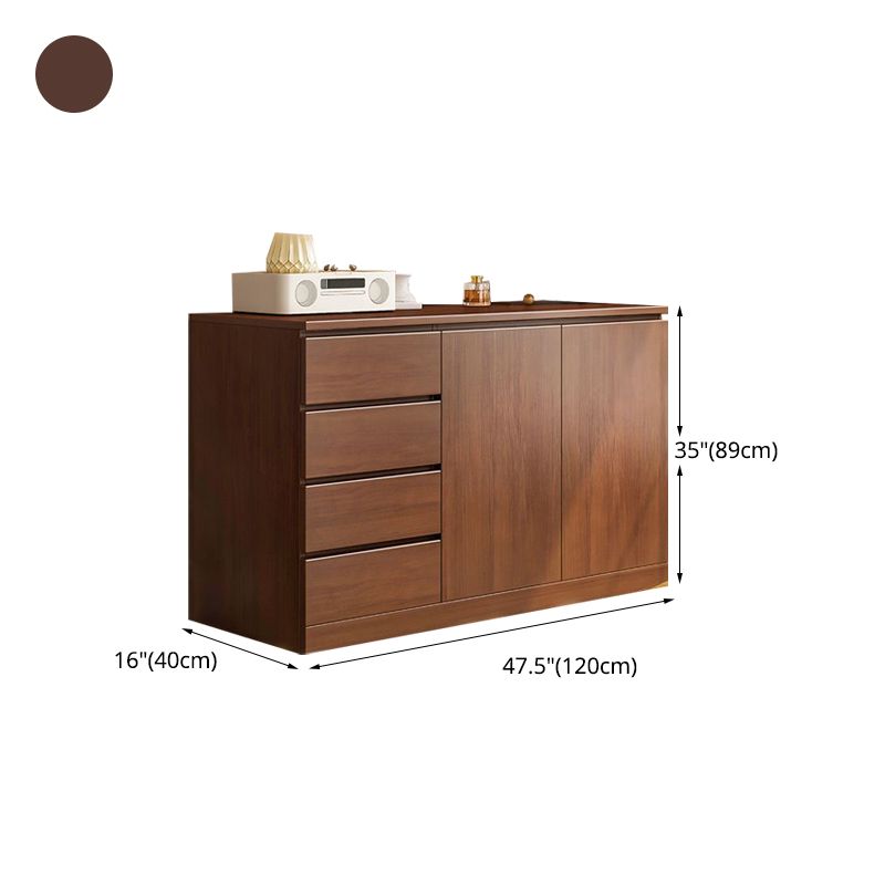 Modern Style Wooden Storage Chest Dresser Storage Chest for Bedside