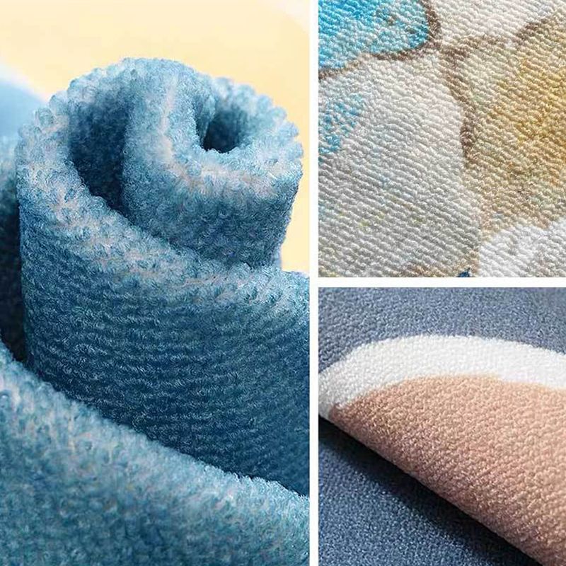 Individuality Tiger Pattern Rug Modern Creative Area Rug Anti-Slip Backing Carpet for Home Decor