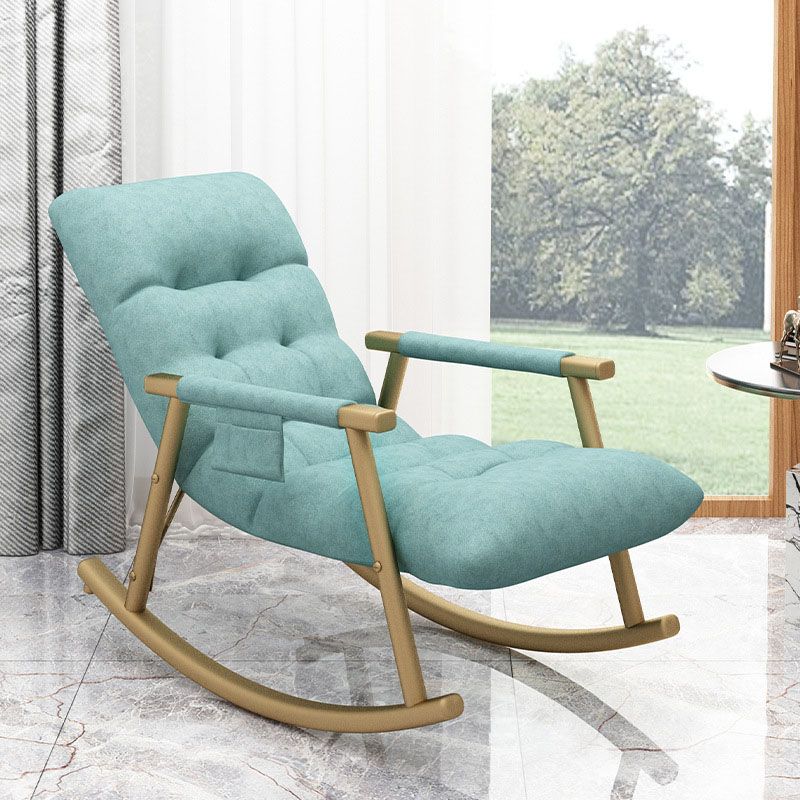 Contemporary Simple Sofa Rocking Chair Indoor Lazy Rocking Chair