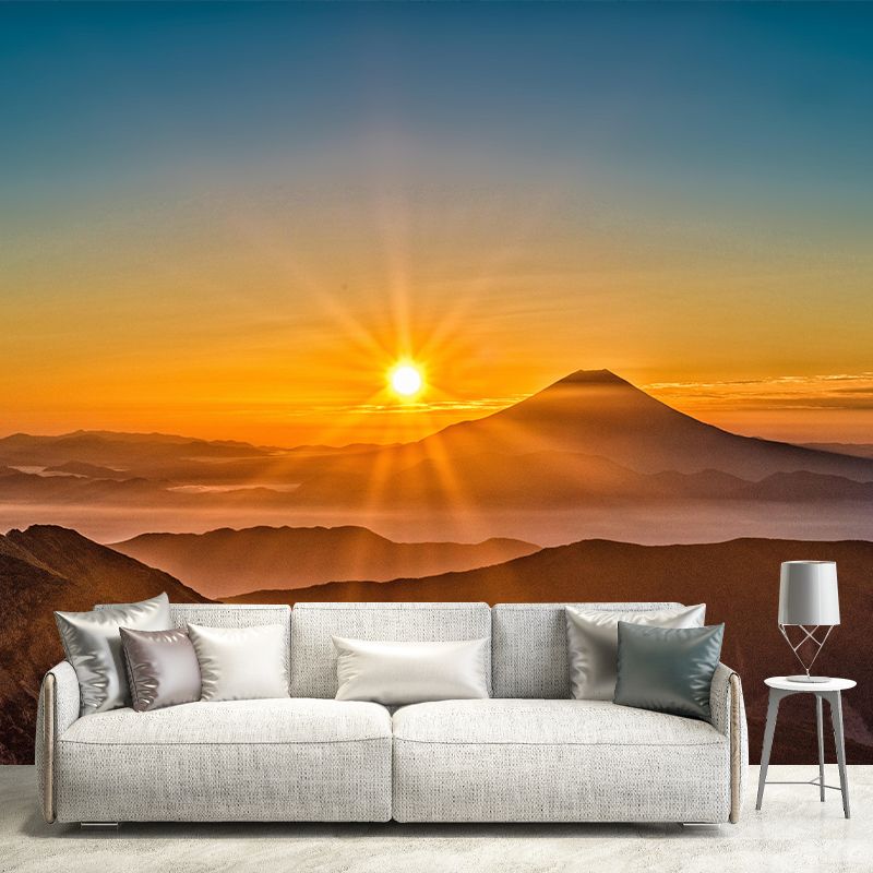 Mount Fuji View Mural Contemporary Eco-friendly Material Home Wall Covering