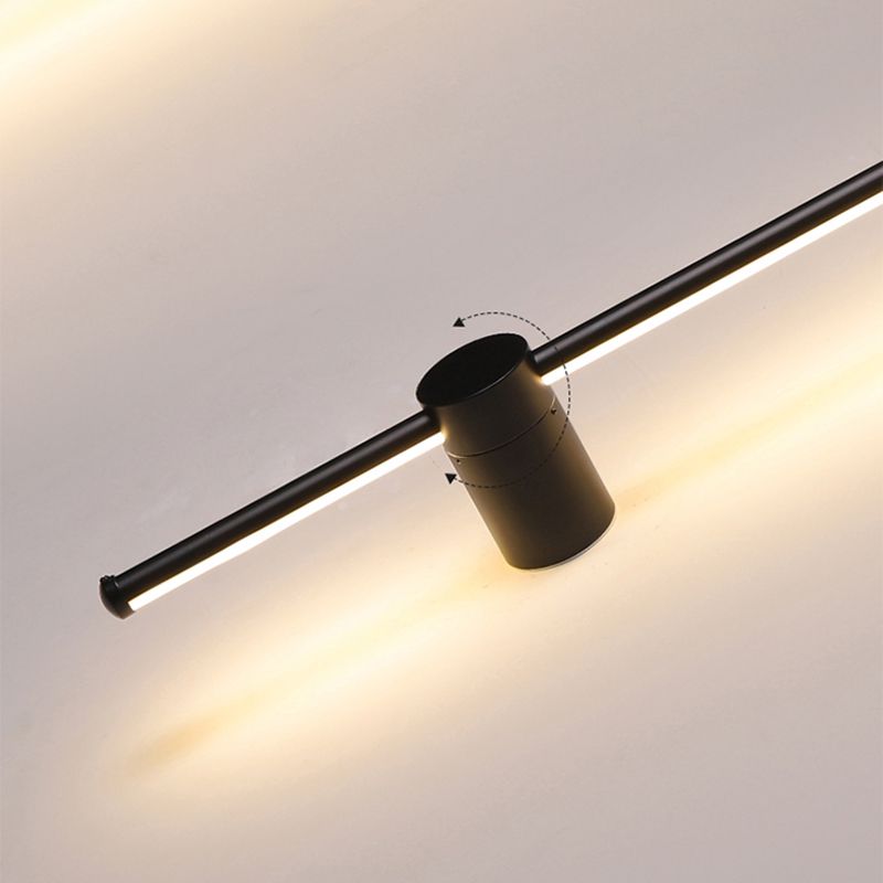 Zeitgenössischer kreativer linearer Wandleuchten Wohnzimmer Esszimmer Wandleuchte