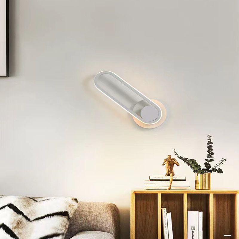 Einstellbare 1-Licht-geometrische Wandleuchter moderner Metallwandmontageleuchte