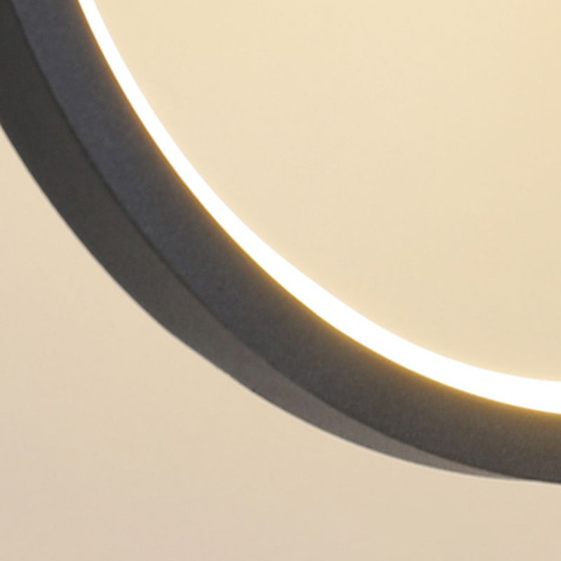 Style moderne suspendu luminaire en forme de bande LED Pendante Lumière pour le salon