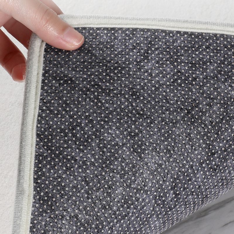 Geometric Khaki Rug Modern Patchwork Area Carpet Polyester Stain Resistant Carpet for Living Room