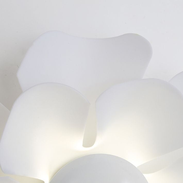 Nordic Style Flower Shape Wall Lamp Indoor Fashion Decoration Wall Sconce with Acrylic Shade