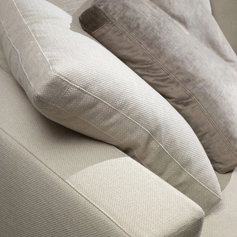 Quadratmeterschwamm/latexsitzgefüllter Holztechnologie Rechteckiges Sofa