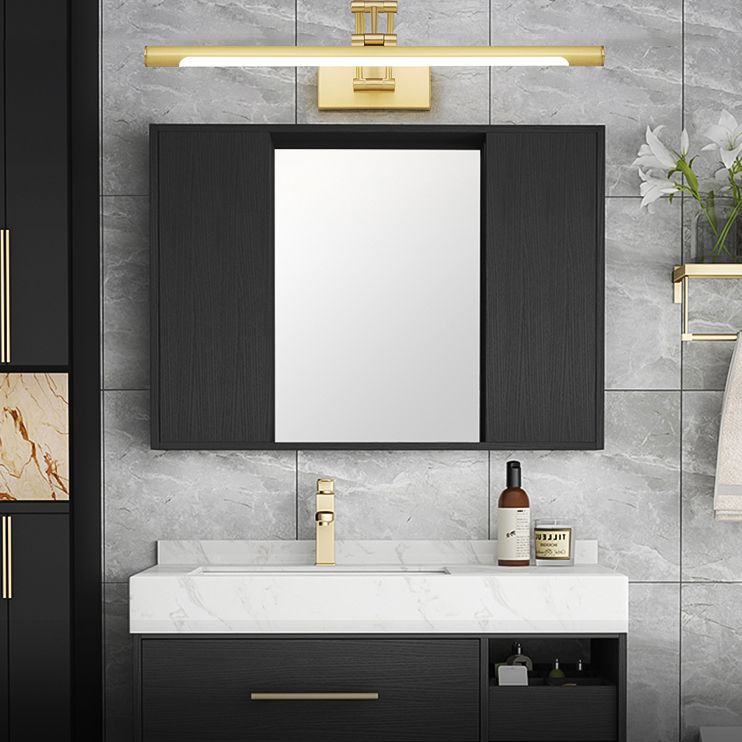 1-licht lineaire schaduw Wand SCONCE Moderne eenvoudige stijl Mirror Wandverlichting