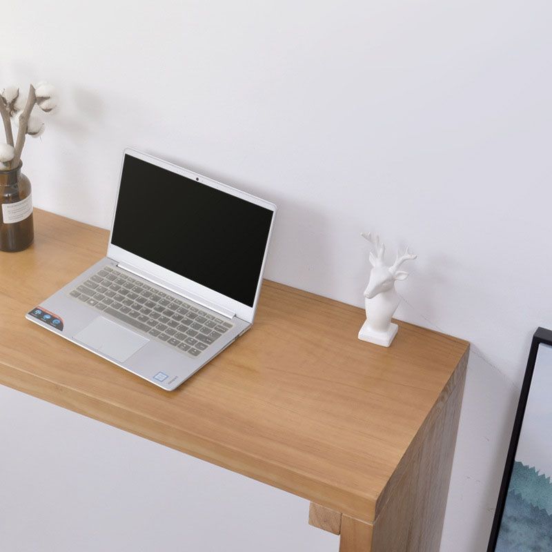 Modern Style Fixed Table Set 1/2 Pieces Solid Wood Rectangle Counter Set