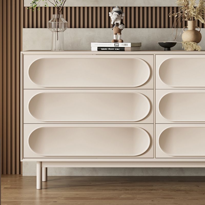 Wooden Storage Chest Dresser Contemporary Dresser with Drawers