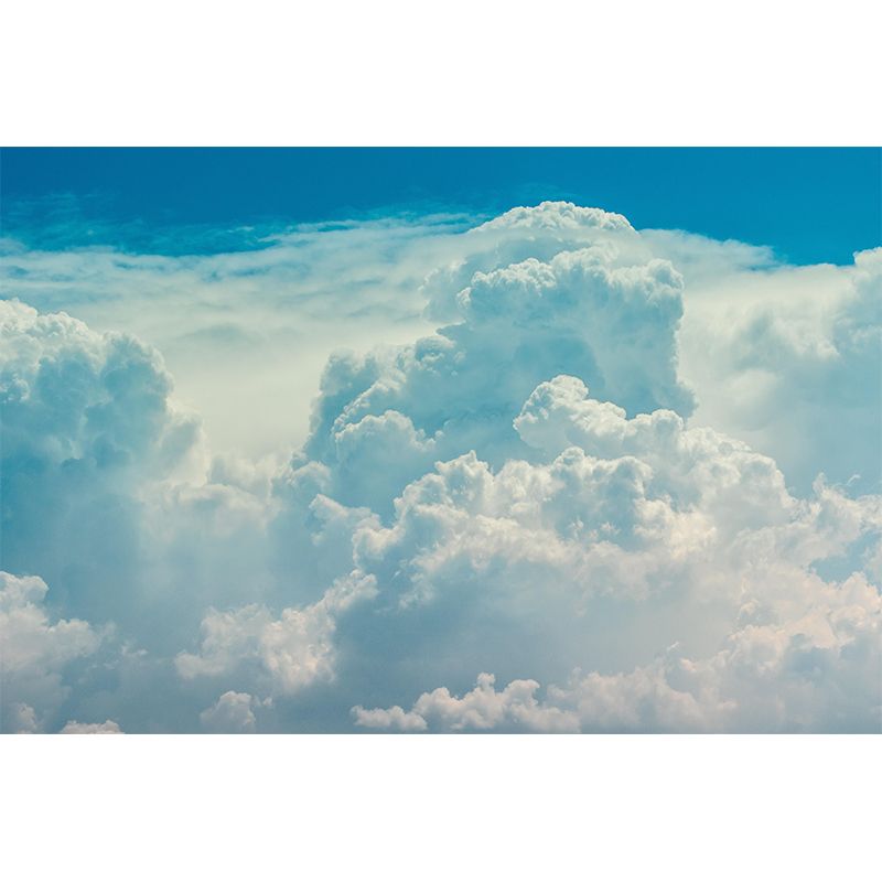 Clouds Landscapes Horizontal Photography Mural Eco-friendly Wallpaper for Home