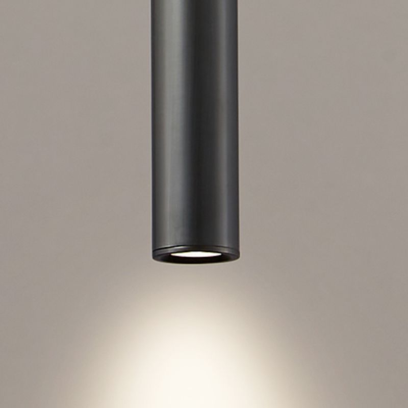 Halve cilinder metalen hangende licht moderne multi -lichten hangende montage verlichtingsarmaturen