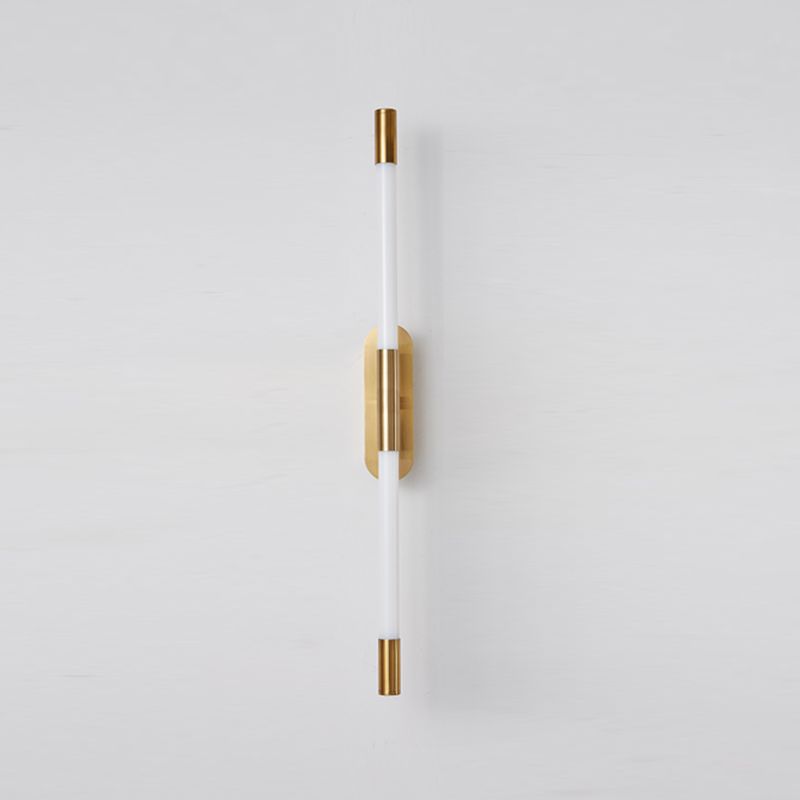 Salon Murne Gamique Postmodern Metal Wall Murd Lightture avec une teinte acrylique